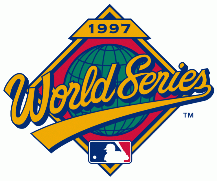 MLB World Series 1997 Primary Logo iron on transfers for T-shirts